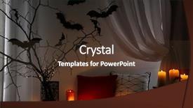  Presentation with islamic decorations decoration and motif - Theme with late night events - creative decorations for halloween indoors background and a tawny brown colored foreground