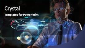  Presentation with dark night - Audience pleasing PPT layouts consisting of lateral thinking - young man working on computer backdrop and a  colored foreground