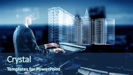  Presentation with media - PPT layouts with latest technologies for business mixed background and a  colored foreground