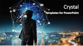  Presentation with mass media business technology internet - Beautiful PPT layouts featuring latest technologies for business mixed backdrop and a black colored foreground