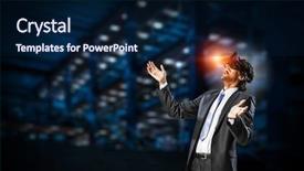  Presentation with mass media business technology internet - PPT theme enhanced with latest technologies for business mixed background and a navy blue colored foreground