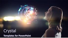  Presentation with mass media business technology internet - PPT theme having latest-technologies-for-business-mixed background and a wine colored foreground