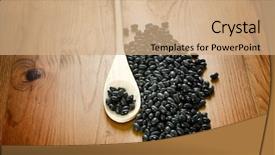  Presentation with mexican culture - Cool new PPT layouts with latin american - frijoles mexican black beans backdrop and a  colored foreground