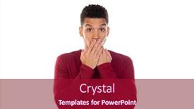  Presentation with afro - Presentation theme consisting of latin-guy-with-short-afro background and a crimson colored foreground