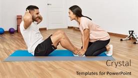  Presentation with exercise sport - 