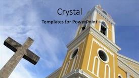  Presentation with granada - Audience pleasing presentation consisting of latinamerica - cathedral in granada nicaragua backdrop and a  colored foreground