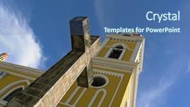  Presentation with granada - Beautiful theme featuring latinamerica - granada nicaragua backdrop and a  colored foreground