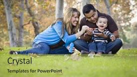  Presentation with latino - Beautiful theme featuring latino - happy young mixed race ethnic backdrop and a yellow colored foreground