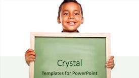  Presentation with ready - Theme having latino children - cute hispanic boy holding blank background and a mint green colored foreground