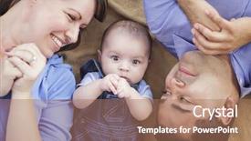  Presentation with race - PPT theme featuring house detail in a romanian background and a tawny brown colored foreground