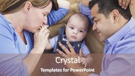  Presentation with race - Audience pleasing theme consisting of latino children - mixed race family playing face backdrop and a  colored foreground