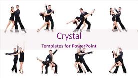  Presentation with pair of compass - Audience pleasing PPT layouts consisting of latino dances - pair of dancers isolated backdrop and a lemonade colored foreground