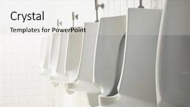 Beautiful theme featuring Latrines - mens public toilet 