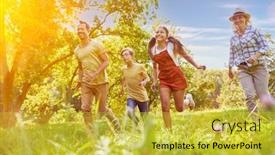  Presentation with children running - 