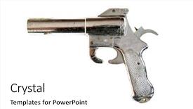  Presentation with flare - Beautiful PPT theme featuring launcher - genuine flare gun aka very backdrop and a white colored foreground