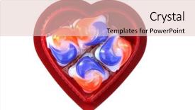  Presentation with liquid detergent - Colorful presentation theme enhanced with laundry detergent pods backdrop and a lemonade colored foreground