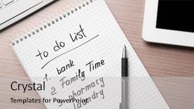  Presentation with family time fishing - PPT theme enhanced with laundry education - do list family time concept background and a  colored foreground