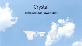  Presentation with wash - Presentation theme with safety finger tips - cualite - cars windshield wipers background and a white colored foreground