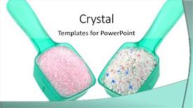  Presentation with laundry - Presentation having laundry spoon full of different background and a  colored foreground