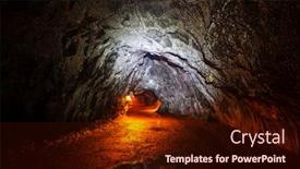  Presentation with lava - Slide set enhanced with lava tube on big island hawaii usa background and a wine colored foreground
