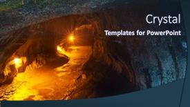  Presentation with hawaii - Beautiful slide set featuring lava tube on big island hawaii usa backdrop and a wine colored foreground