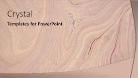  Presentation with lavender - Slide set having lavender-marbled-paper-made background and a lemonade colored foreground