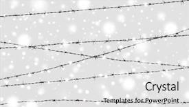  Presentation with martial law - Presentation having martial law - imprisonment and restriction concept background and a white colored foreground