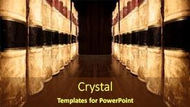  Presentation with law books - Beautiful theme featuring law-books-lawbooks-on-shelf backdrop and a tawny brown colored foreground