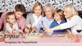  Presentation with baby foot newborn and family - Amazing PPT theme having gay couple love home concept backdrop and a gray colored foreground