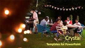  Presentation with black family - Cool new slides with law kids - multi generation black family enjoying backdrop and a tawny brown colored foreground