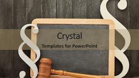  Presentation with law - Theme with law law jurassic concept background and a coral colored foreground