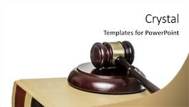  Presentation with law books - Presentation theme consisting of law legal issue concept image background and a white colored foreground