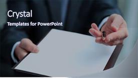  Presentation with joy of giving for grade 5 - Beautiful PPT theme featuring law sales - businessman giving pen for your backdrop and a wine colored foreground