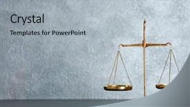 Presentation with law - Theme with  background and a  colored foreground
