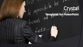  Presentation with legal - Colorful slides enhanced with law school - young teacher writing legal proverbs backdrop and a dark gray colored foreground