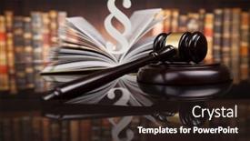  Presentation with mallet - Beautiful PPT layouts featuring law theme mallet backdrop and a wine colored foreground