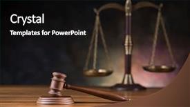  Presentation with gavel - Colorful PPT layouts enhanced with law wooden gavel barrister justice backdrop and a black colored foreground