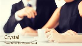  Presentation with contract - Amazing PPT layouts having lawyer - picture of woman hand signing backdrop and a cream colored foreground