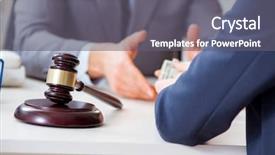  Presentation with bribe - Beautiful slides featuring lawyer being offered bribe backdrop and a  colored foreground
