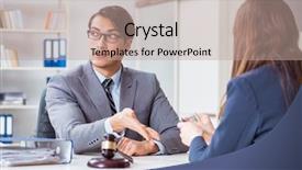  Presentation with bribe - PPT layouts consisting of lawyer being offered bribe background and a  colored foreground