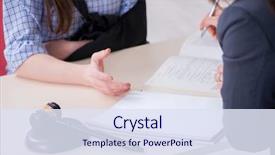  Presentation with lawyer - PPT layouts enhanced with lawyer for advice on insurance background and a sky blue colored foreground