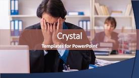  Presentation with working - Cool new PPT theme with lawyers working in the office backdrop and a  colored foreground