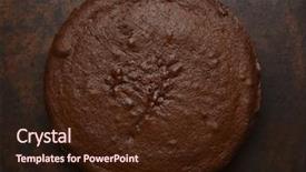  Presentation with flat - Slides with lay of a single layer background and a wine colored foreground