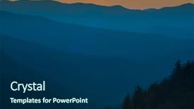  Presentation with blue orange - Audience pleasing presentation theme consisting of layers earth - glorious sunrise over the great backdrop and a navy blue colored foreground