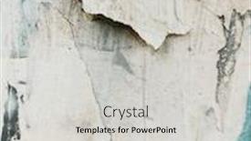  Presentation with old style - Slides with layers-of-old-colorful-posters background and a light gray colored foreground