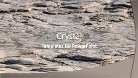  Presentation with death - PPT layouts consisting of layers-of-rock-formation background and a gray colored foreground