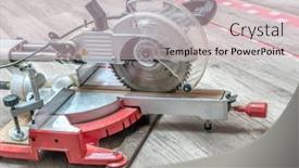  Presentation with floor - Slide deck with laying-new-laminate-panel-floor background and a lemonade colored foreground