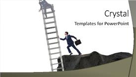  Presentation with business competition - PPT theme consisting of layoffs - business unethical competition concept background and a white colored foreground