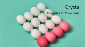  Presentation with pink green - Colorful presentation enhanced with layout for your ideas billiard backdrop and a seafoam green colored foreground