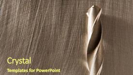  Presentation with sheet metal - Presentation theme having lays on the scratched metal background and a  colored foreground